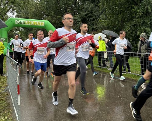 Nass aber genial: Danke Waiblingen für einen tollen Firmenlauf